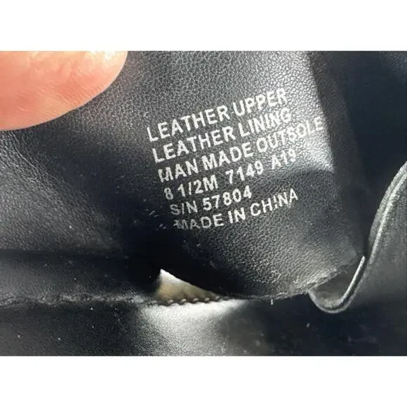 Tory Burch Kristen Espadrille Platform Womens  Black Suede  Wedge Sandals 8 1/2 - Picture 5 of 7